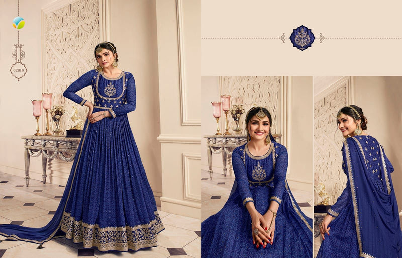 Vinay Fashion Gunjita Georgette With Heavy Beautiful Embroidery Work Stylish Designer Festive Wear Salwar Suit