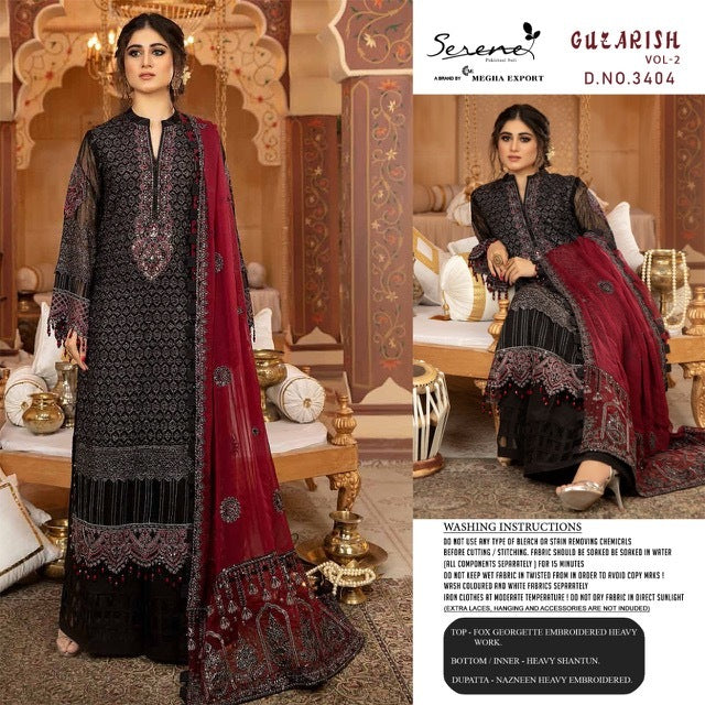 Serene Guzarish Vol 2 Georgette Festive Wear Pakistani Designer Salwar Kameez