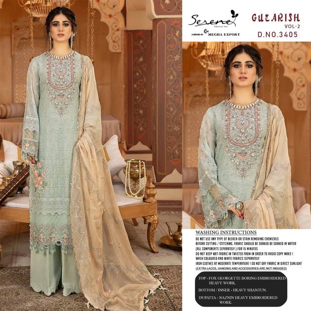 Serene Guzarish Vol 2 Georgette Festive Wear Pakistani Designer Salwar Kameez