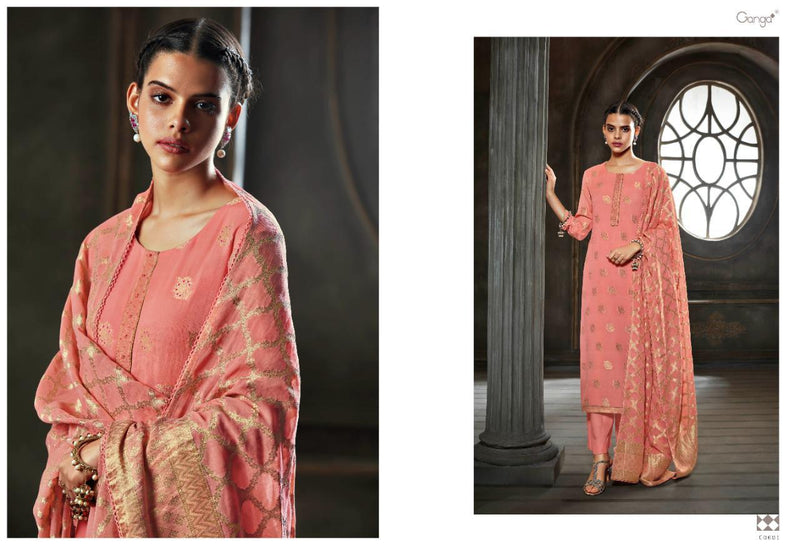 Ganga Presents By Nest Georgette With Embroidery Work Exclusive Designer Salwar Suits