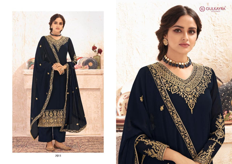 Gulkayra Leher Real Georgette Stylish Partywear Salwar Suit