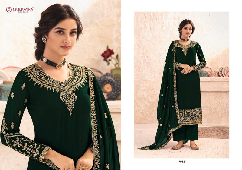 Gulkayra Leher Real Georgette Stylish Partywear Salwar Suit