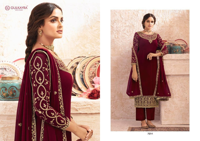 Gulkayra Leher Real Georgette Stylish Partywear Salwar Suit