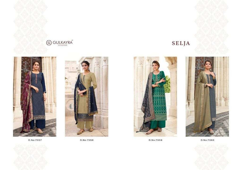 Gulkayra Selja Real Chinon Partywear Salwar Suit