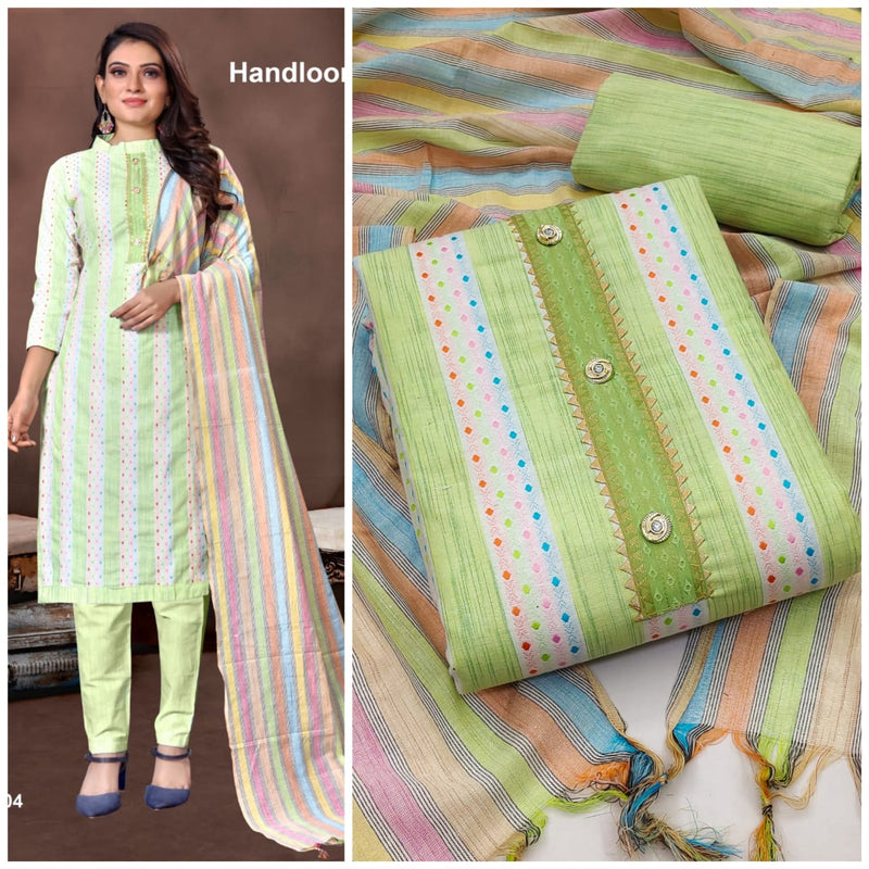 fcity.in - Women Handloom Cotton Dress Material Salwar Suits Summer  Collection