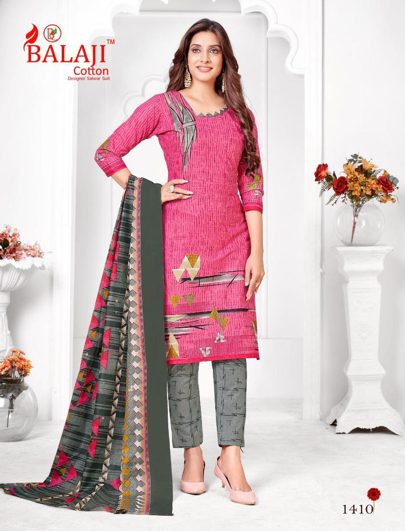 Balaji Hangama Vol 14 Pure Cotton With Printed Work Stylish Designer Casual Look Salwar Suit