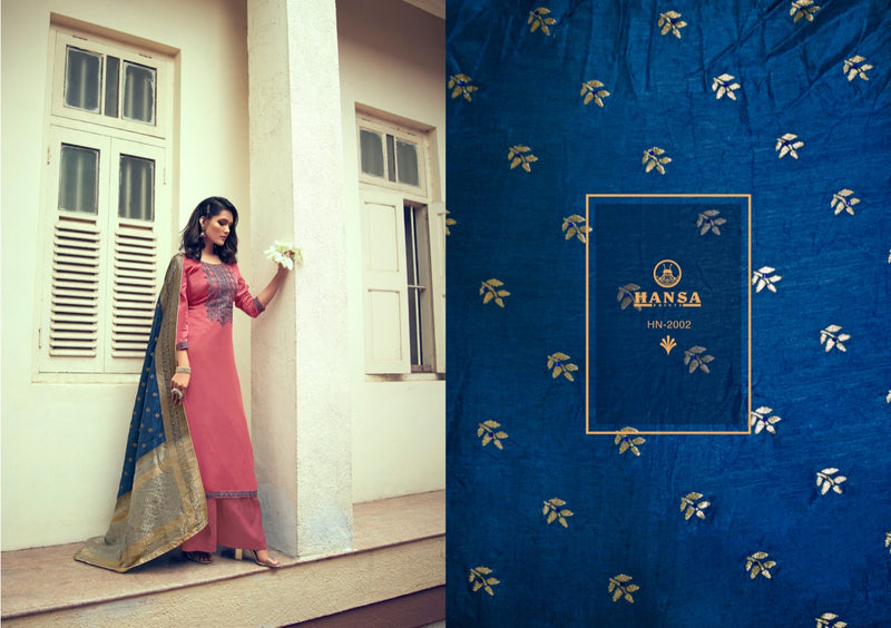 Hansa Prints Saanj Dola Silk Partywear Designer Salwar Kameez