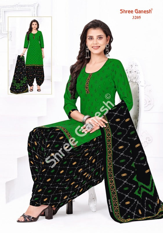 Shree Ganesh Hansika Vol 12 Part C Cotton Printed Patiyala Style Festive Wear Salwar Suits