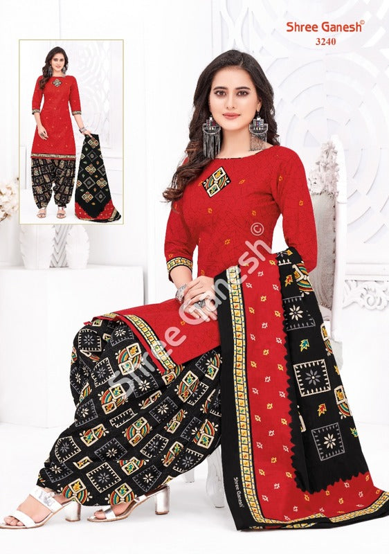 Shree Ganesh Hansika Vol 12 Part C Cotton Printed Patiyala Style Festive Wear Salwar Suits