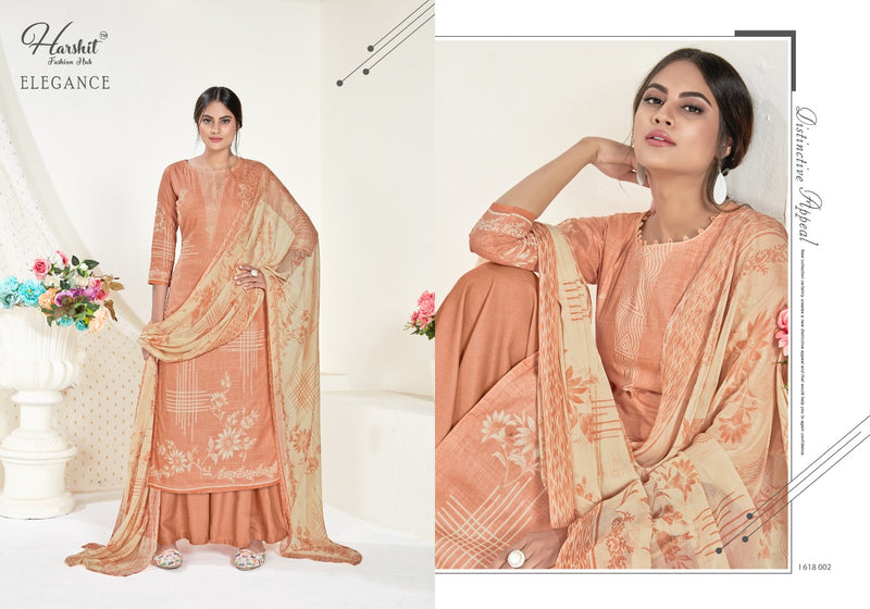 Harshit Fashion Hub Elegance Salwar Kameez With Swarowaski Work In Cotton