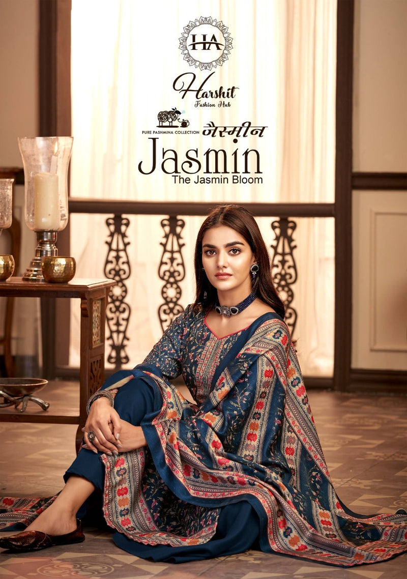 Harshit Fashion Hub Jasmin Pashmina Party Wear Salwar suits