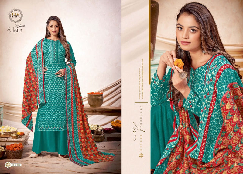 Harshit Fashion Silsila Pure Wool  Pashmina Pakistani Salwar Suits