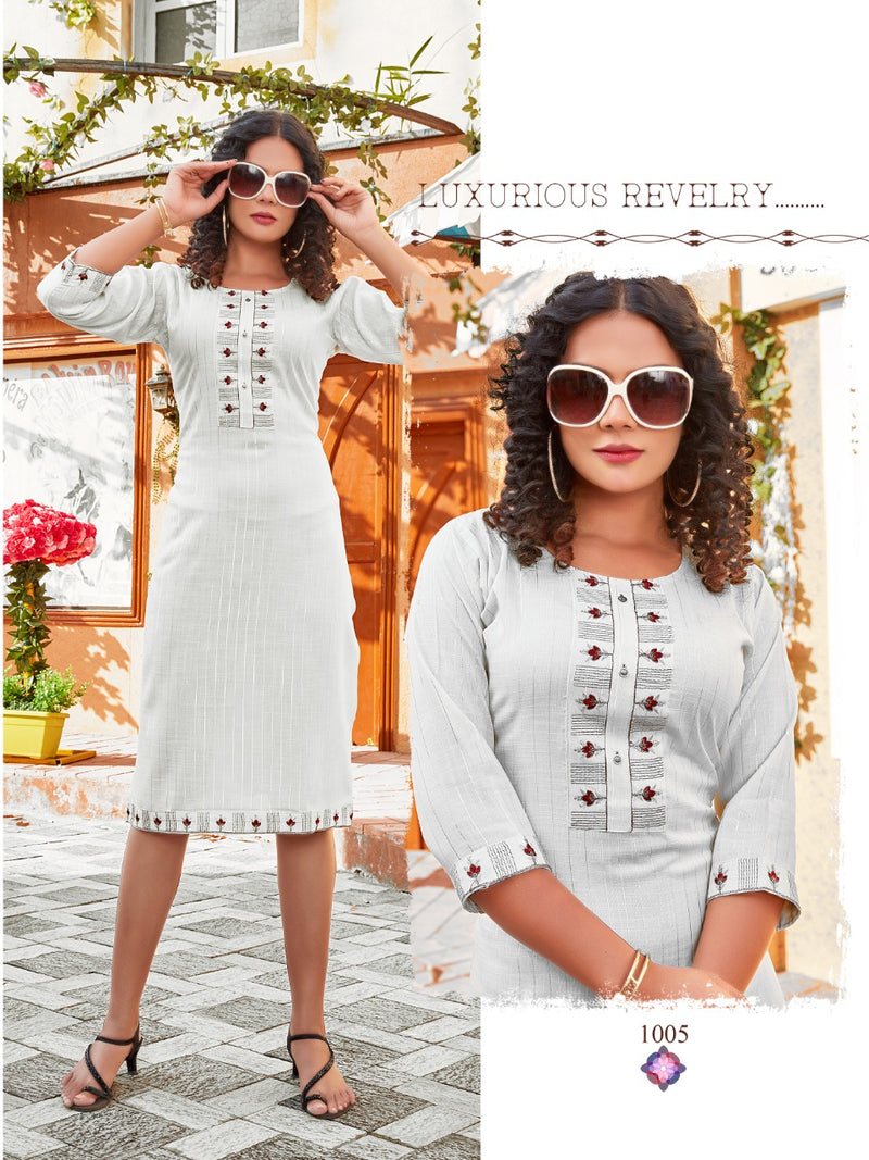 Smylee Honey Vol 2 Rayon Causal Wear Kurti