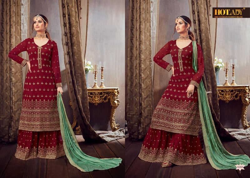 Hotlady Presents Samaira Georgette Designer Pakistani Partywear Collection