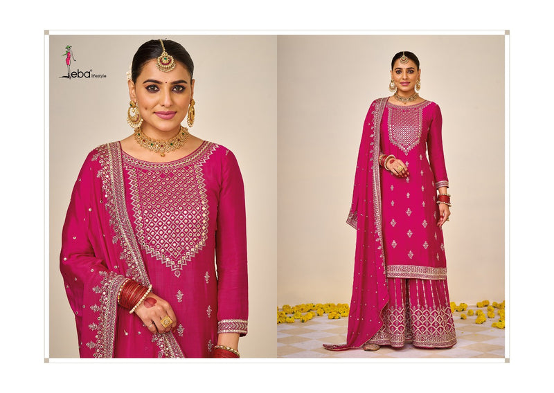 Eba Lifestyle Hurma Vol 38 Chinon With Fancy Elegant Stylish Designer Festive Wear Salwar Kameez