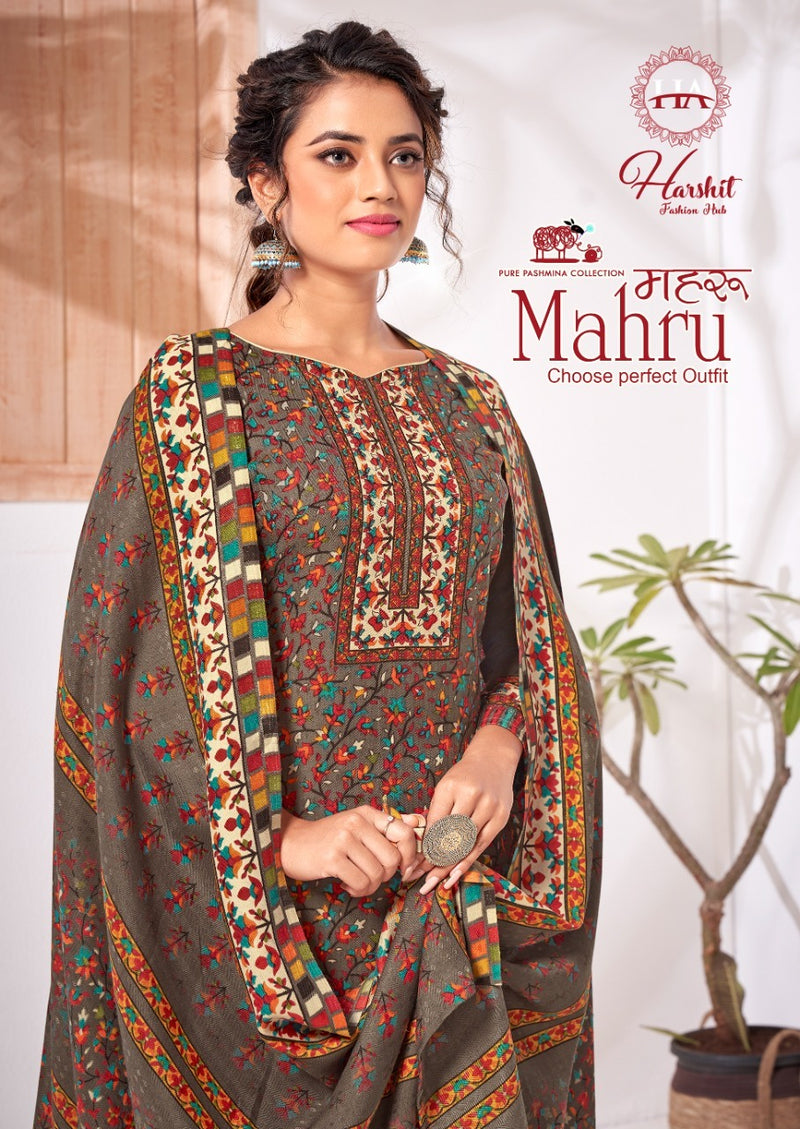 Harshiit Fashion Mahru Pashmina Digital Kaani Salwar Suit