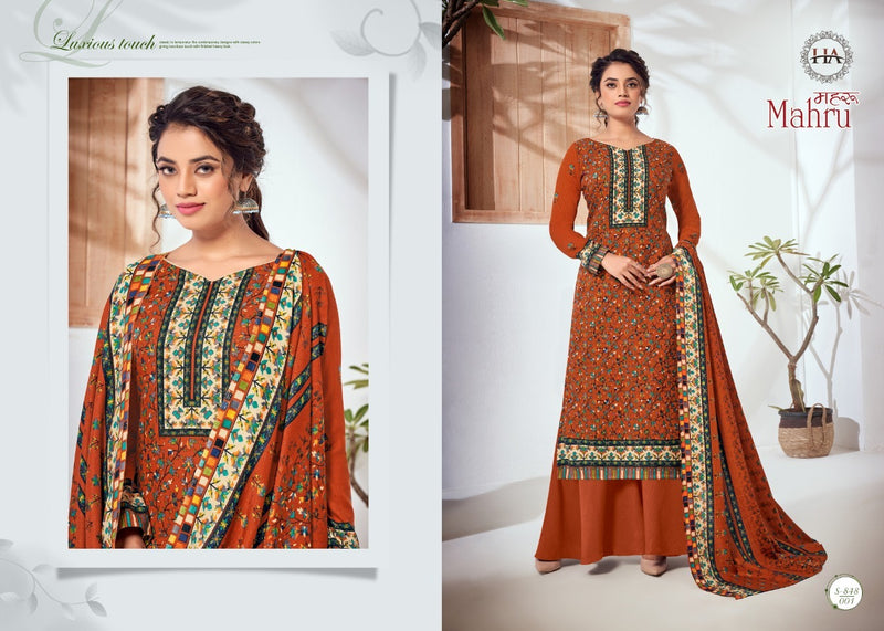 Harshiit Fashion Mahru Pashmina Digital Kaani Salwar Suit