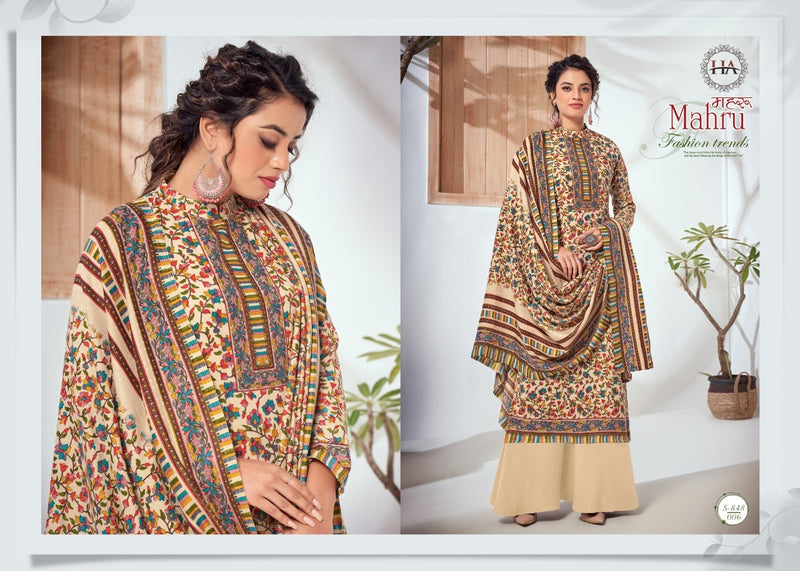 Harshiit Fashion Mahru Pashmina Digital Kaani Salwar Suit