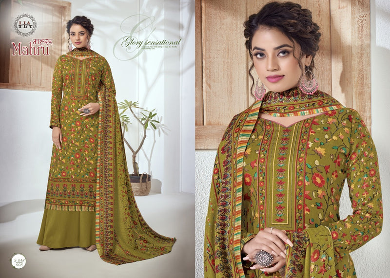 Harshiit Fashion Mahru Pashmina Digital Kaani Salwar Suit