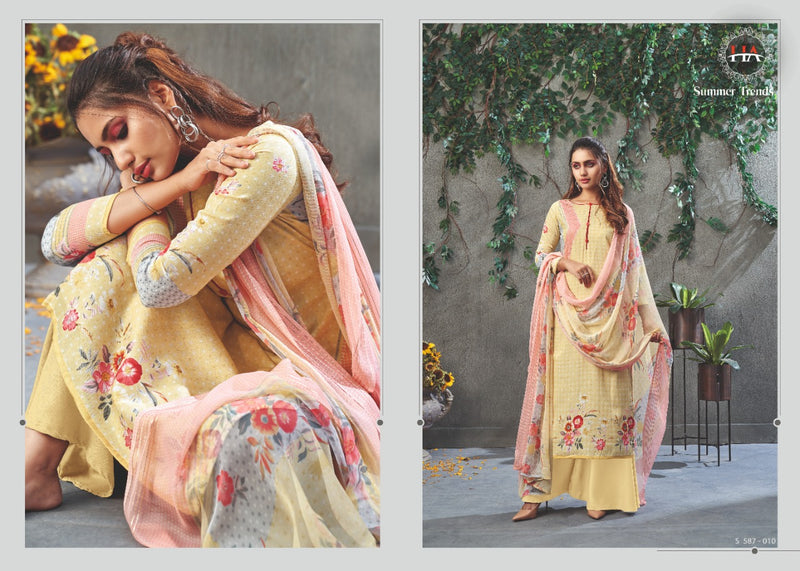 Harshit Fashion Hub Summer Trends Jam Digital Print Summer Collection Regular Wear Fancy Salwar Suits