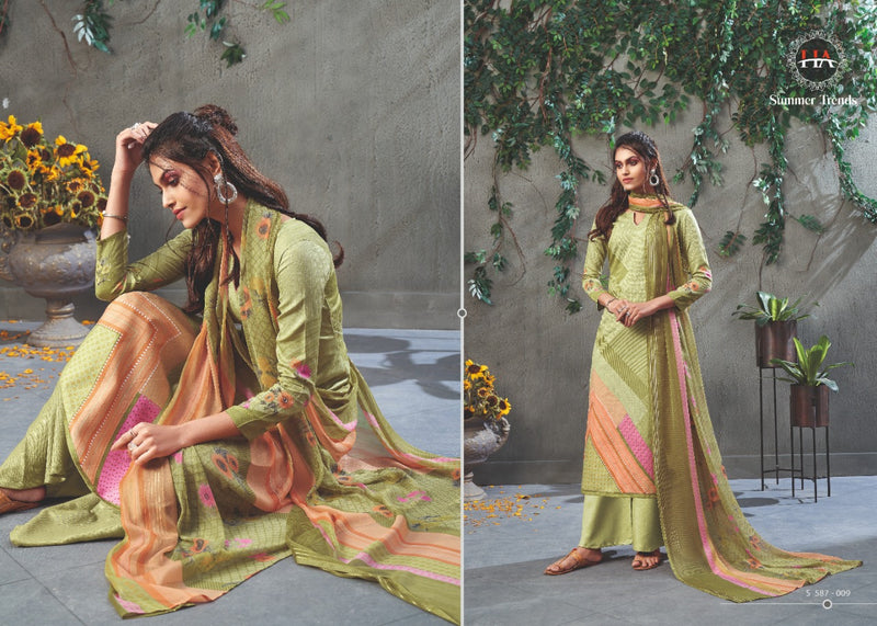 Harshit Fashion Hub Summer Trends Jam Digital Print Summer Collection Regular Wear Fancy Salwar Suits