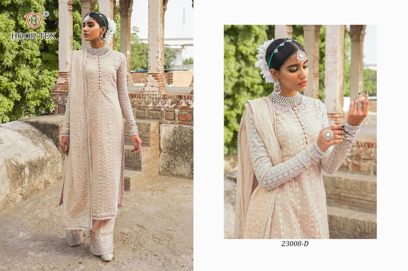 Hoor Tex 23008 Fox Georgette Heavy Embroidery Work Salwar Kameez