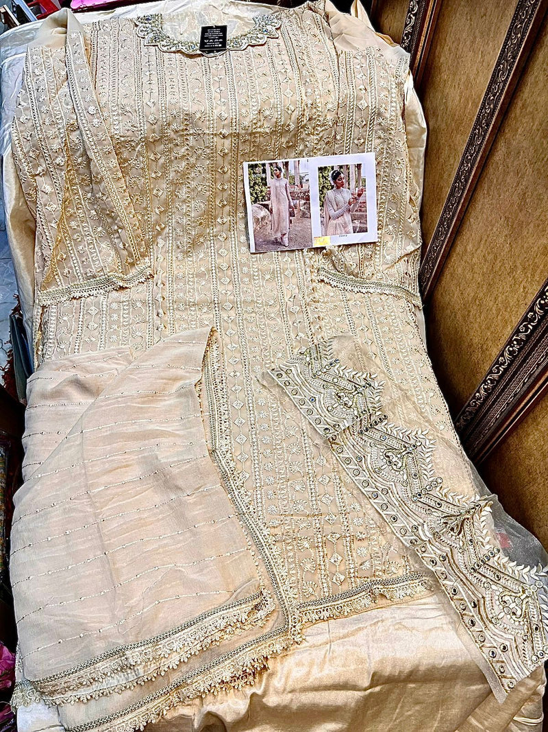 Hoor Tex 23008 Fox Georgette Heavy Embroidery Work Salwar Kameez