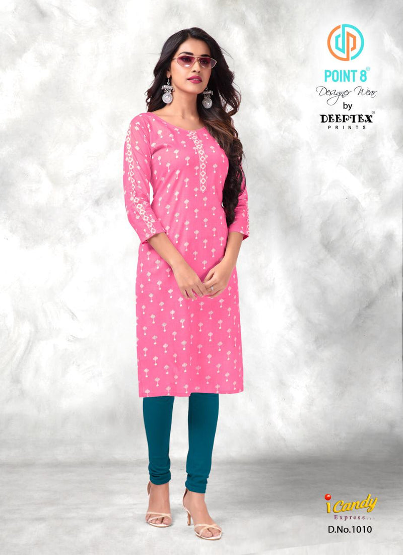 Pure Cotton Digital Printed Daily Wear Straight Kurtis Collection  buywholesalecatalog