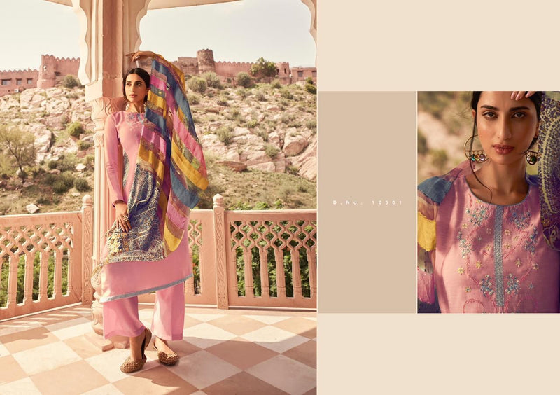 Deepsy Suits Illiana Linen Silk Embroidered Party Wear Salwar Suits