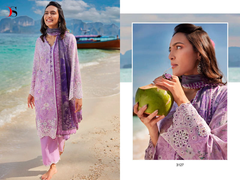 Deepsy Suits Image Chikankari Collection Vol 23 Cotton Print Boering Work Fancy Pakistani Salwar Suit