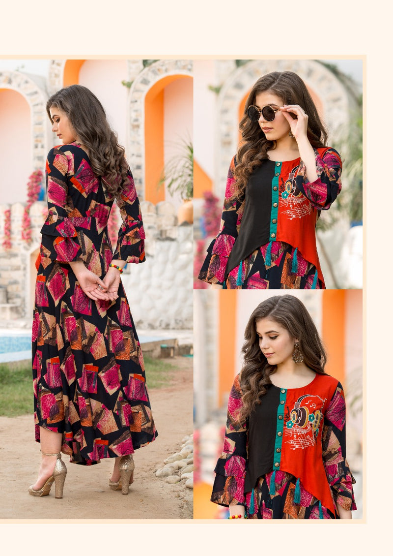 Diksha Riya Vol 1 Fancy  Party Wear Long Kurtis
