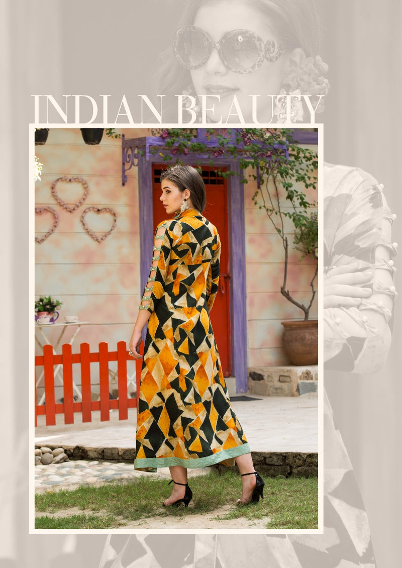 Diksha Riya Vol 1 Fancy  Party Wear Long Kurtis