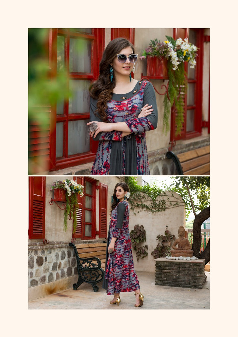 Diksha Riya Vol 1 Fancy  Party Wear Long Kurtis