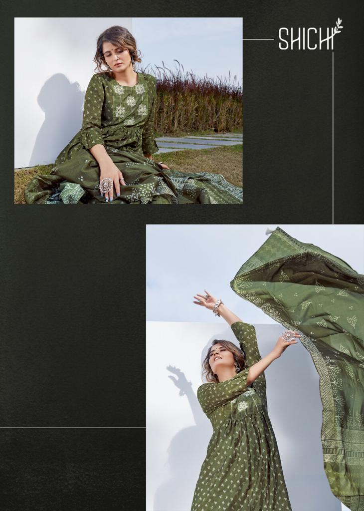 Shichi Presents Kora Collection Digital Kurti Printed Casual Wear