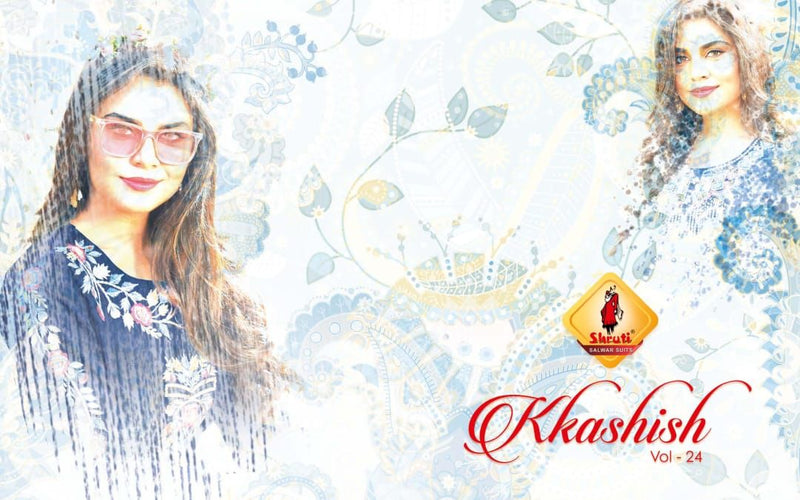 Kkashish Vol 24 Fancy Stylish Embroidery work Designer Wear Kurti