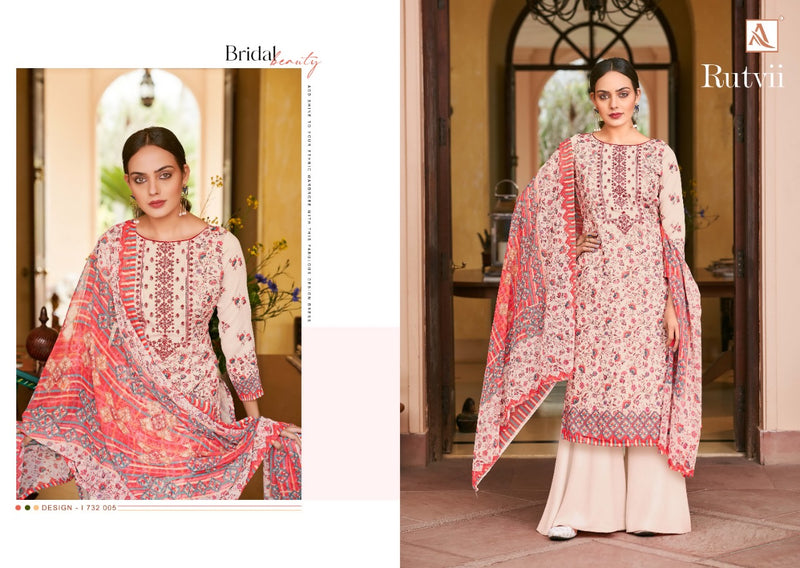 Alok Suit Rutvii Fancy Stylish Printed Designer Wear Salwar Kameez