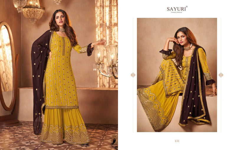 Sayuri Designer Inara Georgette Designer Wedding Wear Salwar Suits