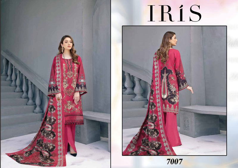 Iris Vol 7 Karachi Cotton Pakistani Casual Wear Salwar Kameez
