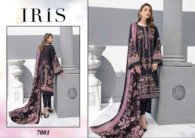 Iris Vol 7 Karachi Cotton Pakistani Casual Wear Salwar Kameez