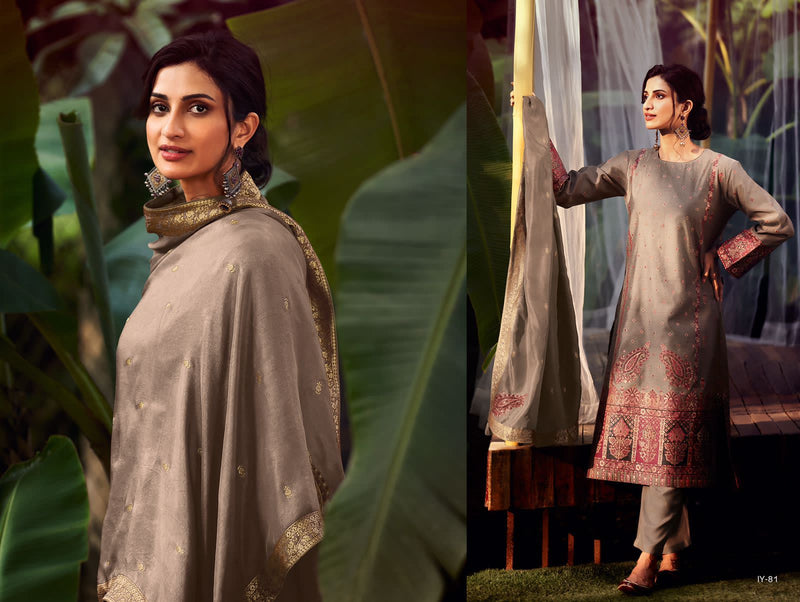 Varsha Ishya Silk With Heavy Embroidery Work Stylish Designer Festive Wear Fancy Salwar Suit