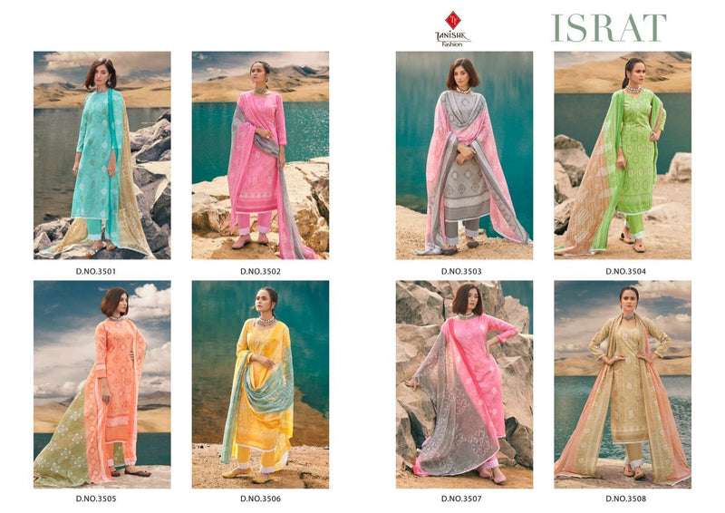 Tanishk Fashion Israt Cotton Fancy Printed Party Wear Salwar Suits