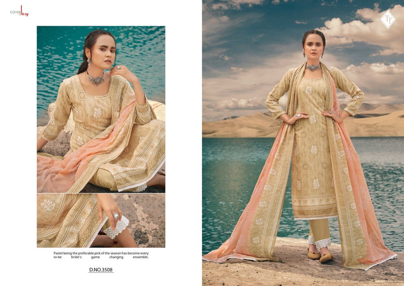 Tanishk Fashion Israt Cotton Fancy Printed Party Wear Salwar Suits