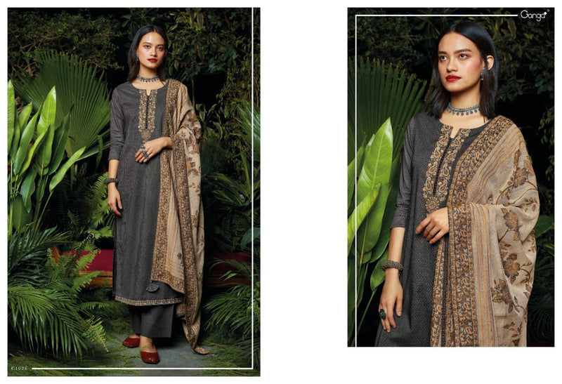Ganga Iyan Cotton Printed Embroidered Designer Party Wear Salwar Suits