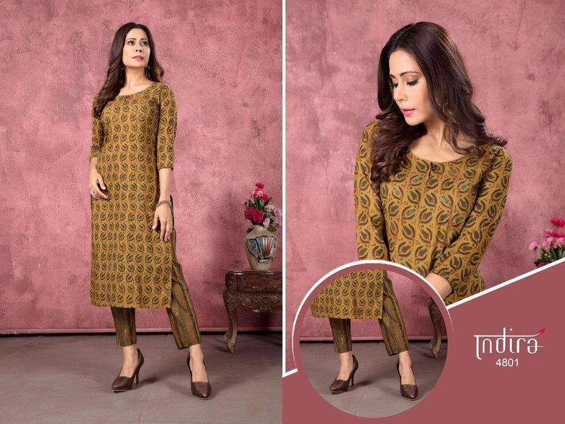 Indira Appatel Roz Meher Vol 2 Pure Cambric Cotton Jaipuri Embroidery Work Kurti