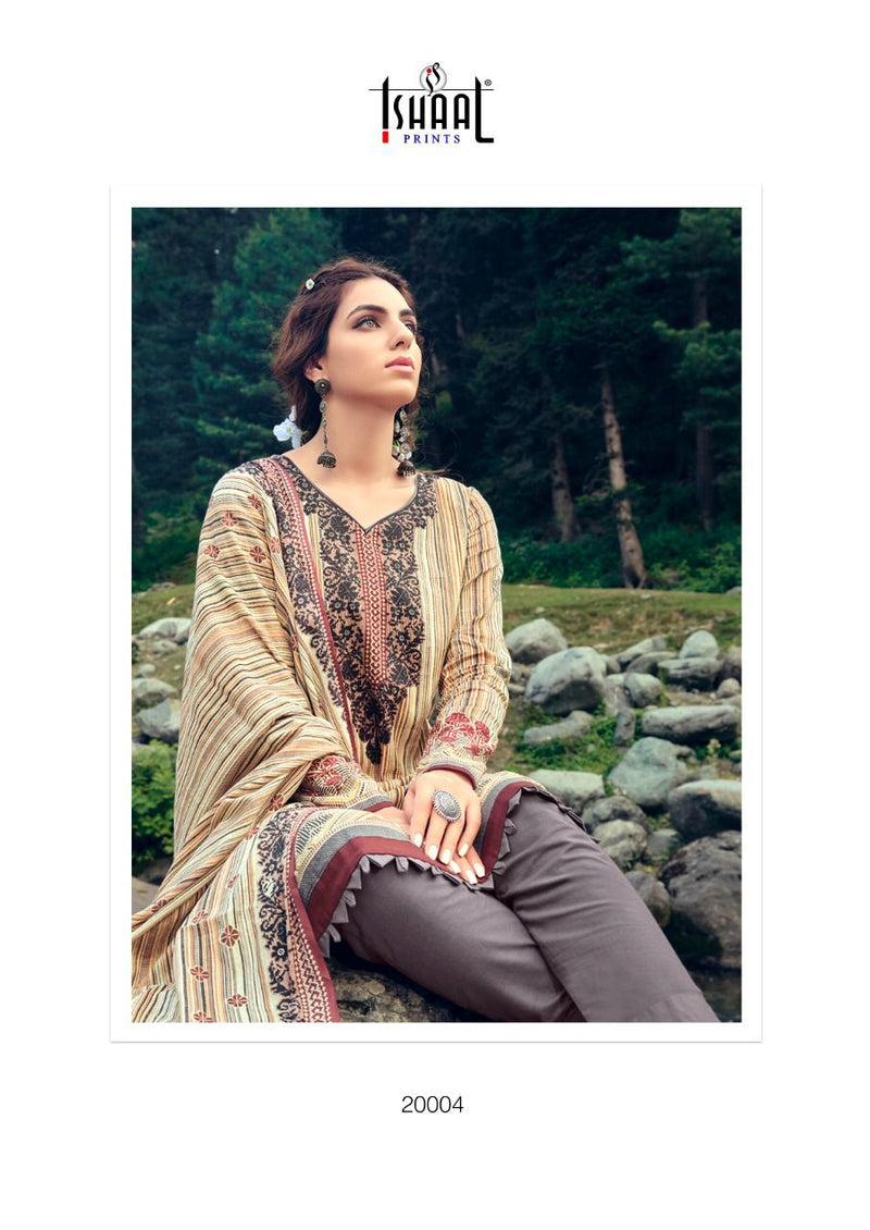 Ishaal Prints Gulmohar Vol 20 Lawn Cotton Salwar Suit