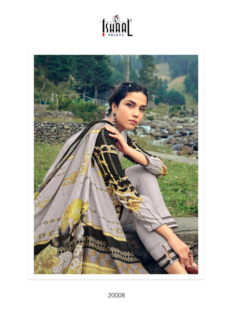 Ishaal Prints Gulmohar Vol 20 Lawn Cotton Salwar Suit