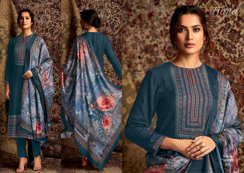 Itrana By Sahiba Soraya Pashmoina Prints Salwar Suit