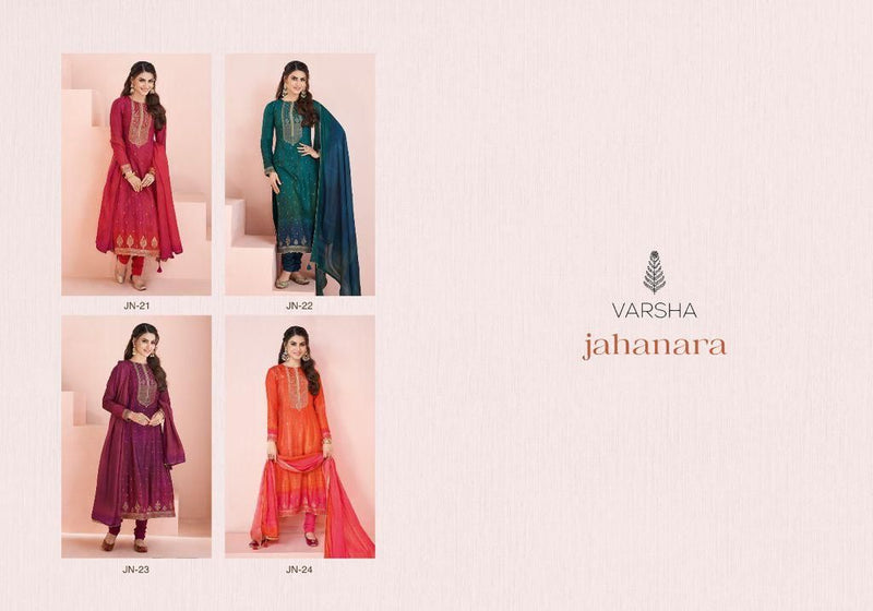 Varsha Jahanara Viscose Woven Digital Printed Party Wear Salwar Kameez