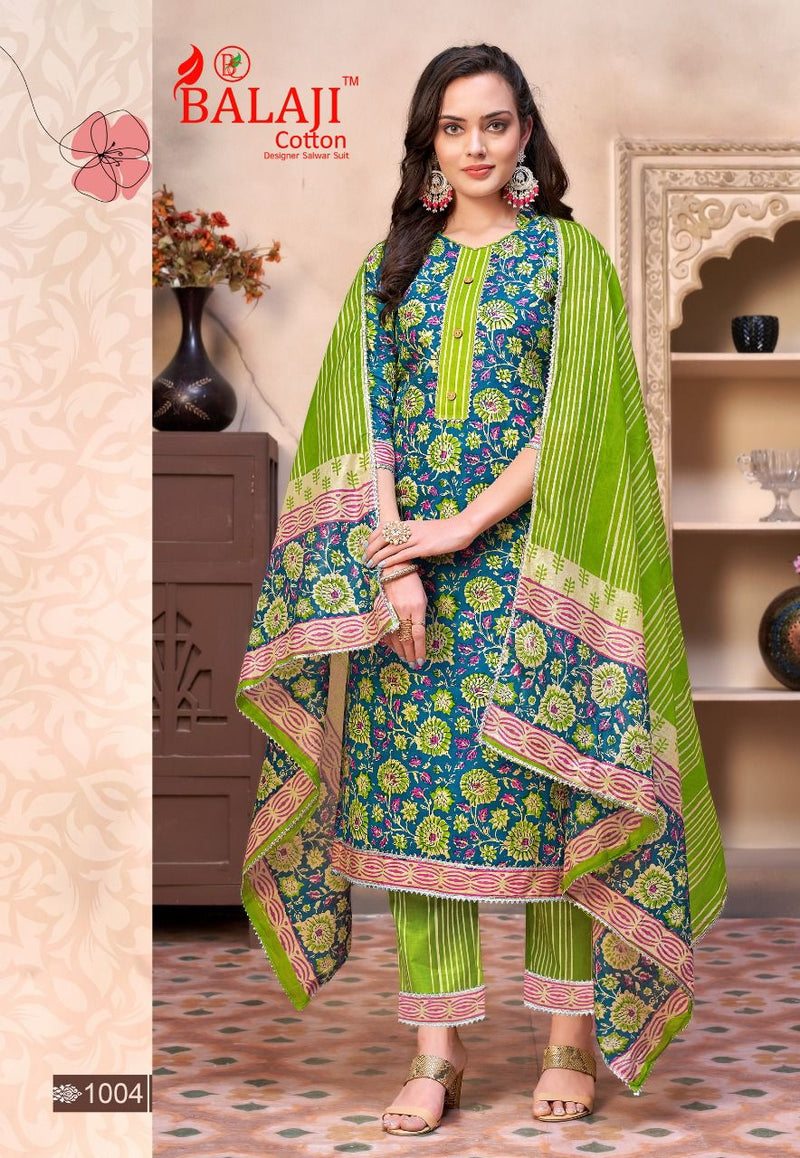 Balaji Cotton Jaipuri Lawn Cotton Fancy Printed Party Wear Salwar Suits