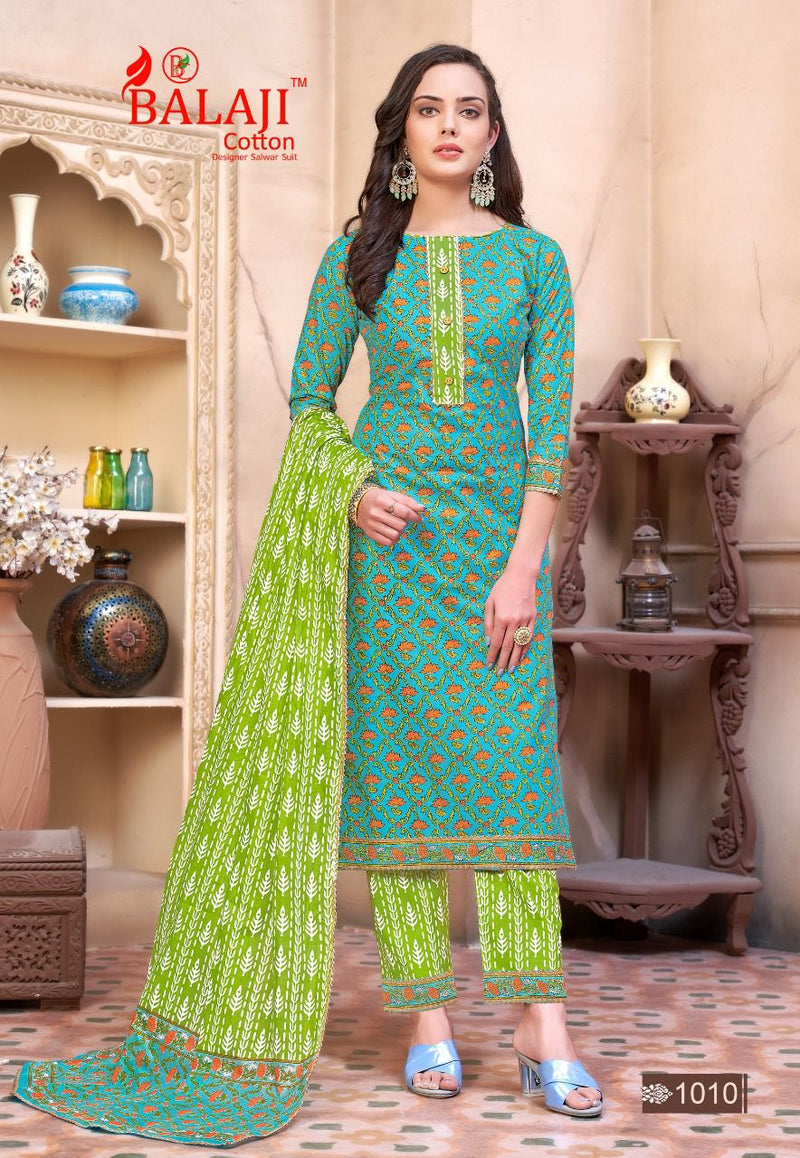 Balaji Cotton Jaipuri Lawn Cotton Fancy Printed Party Wear Salwar Suits